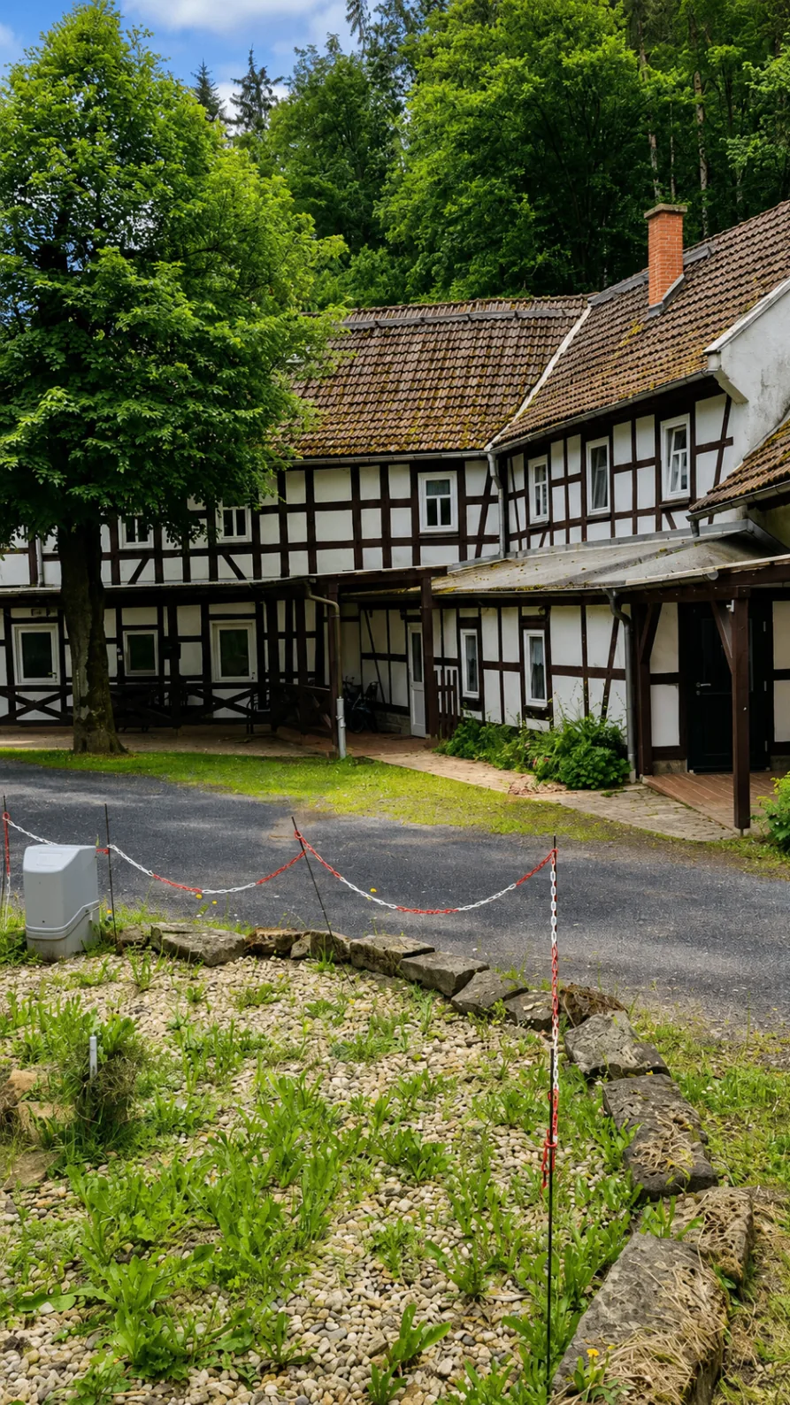 Innenhof und Umgebung